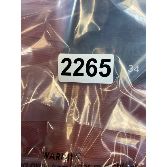 Levis 511 Slim Fit Pants Mens 34x32 Burnt Orange Chino 5-Pocket gusset crotch - Picture 10 of 10